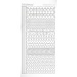 Hobbydots sticker - Adhesive - White -