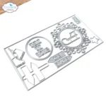 Snijmallen - Let it snow - 2049- Elizabeth Craft Design