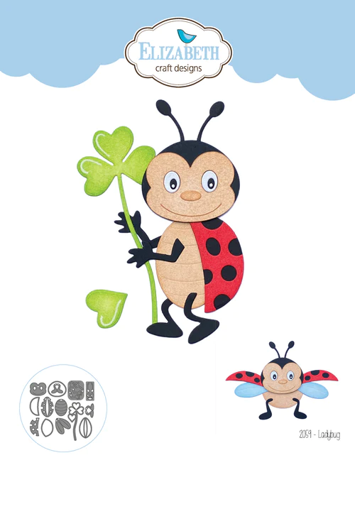 Snijmallen – Ladybug – 2059- Elizabeth Craft Design