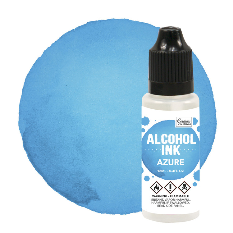 Alcohol Ink Aquamarine / Azure Blue (12mL | 0.4fl oz)