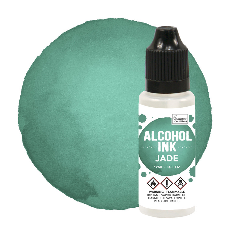 Alcohol Ink Bottle / Jade (12mL | 0.4fl oz)