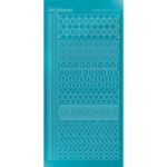 Hobbydots sticker 21 - Mirror Azure Blue