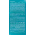 Hobbydots sticker LC - Mirror Azure Blue