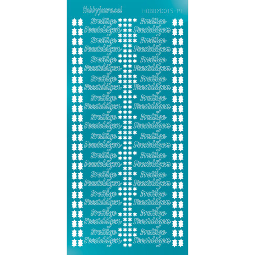 Hobbydots sticker PF – Mirror Azure Blue