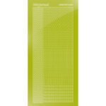 Hobbydots sticker 04 - Mirror Leaf Green