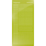 Hobbydots sticker 09 - Mirror Leaf Green