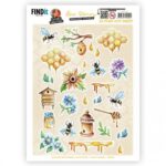 Push out - Yvonne Creations - Bee Honey - Small Elements B
