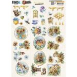 Cutting Sheet - Yvonne Creations - Bee Honey - Mini