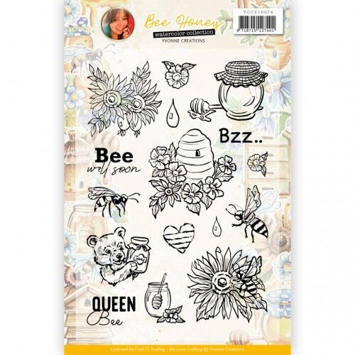 Clear Stamps – Yvonne Creations – Bee Honey