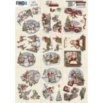 3D Cutting Sheet - Amy Design - Snowy Christmas - Mini