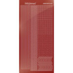 Hobbydots sticker - Mirror - Red