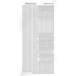Hobbydots sticker - Adhesive - White