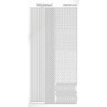 Hobbydots sticker - Adhesive - White