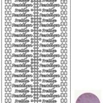 Hobbydots sticker - Mirror - Candy