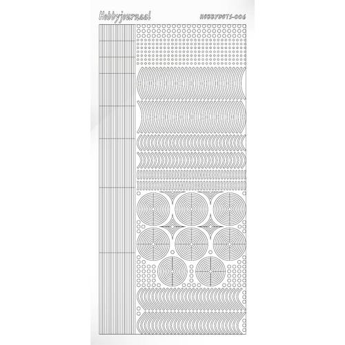 Hobbydots sticker – Adhesive – White