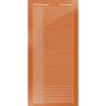 Hobbydots sticker - Mirror - Copper