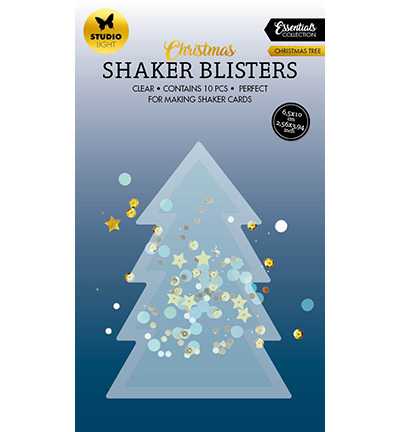 Studio Light Shaker Blister Christmas Tree Essentials nr.15 SL-ES-BLIS15