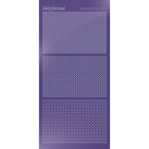 Hobbydots sticker – Mirror – Purple