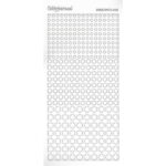 Hobbydots sticker - Adhesive - White