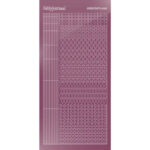 Hobbydots sticker - Mirror - Violet
