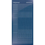 Hobbydots sticker - Mirror - Blue