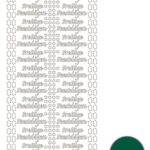 Hobbydots sticker - Adhesive - Green
