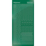 Hobbydots sticker - Mirror - Green