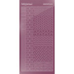 Hobbydots sticker - Mirror - Violet