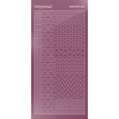 Hobbydots sticker – Mirror – Violet