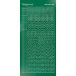Hobbydots sticker - Mirror - Green