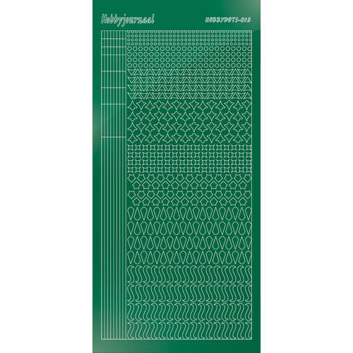 Hobbydots sticker – Mirror – Green