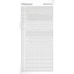Hobbydots sticker - Adhesive- White
