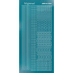 Hobbydots sticker - Mirror - Turquoise