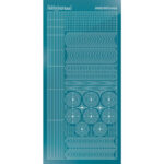 Hobbydots sticker - Mirror - Turquoise