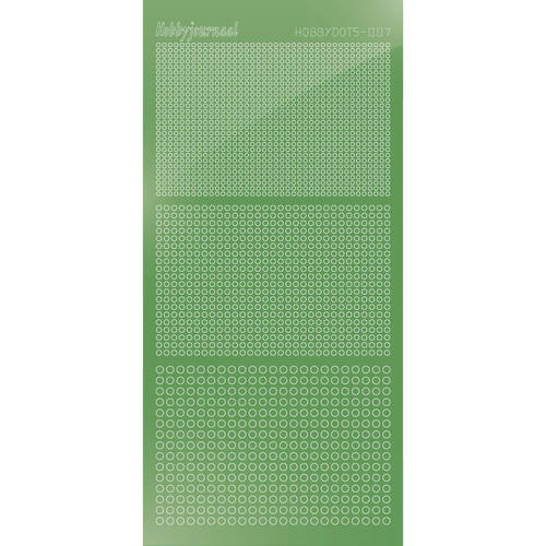 Hobbydots sticker – Mirror – Lime