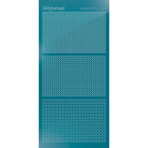 Hobbydots sticker – Mirror – Turquoise