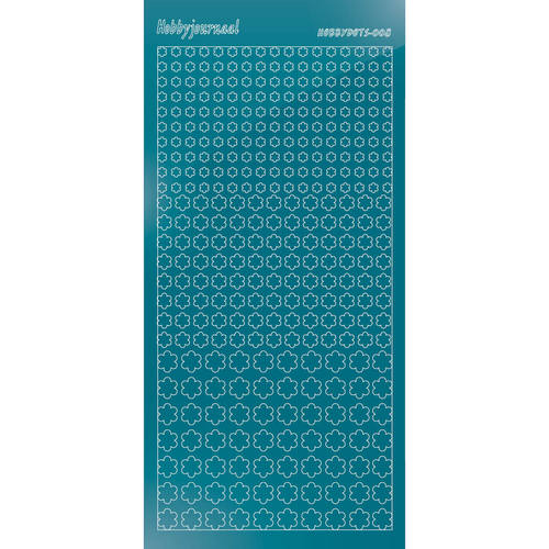 Hobbydots sticker – Mirror – Turquoise