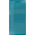 Hobbydots sticker - Mirror - Turquoise