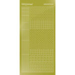 Hobbydots sticker - Mirror - Yellow