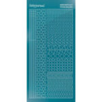 Hobbydots sticker - Mirror - Turquoise