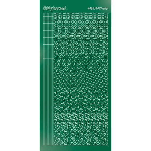 Hobbydots sticker – Mirror Green