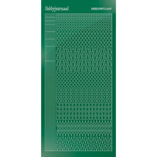 Hobbydots sticker – Mirror Green