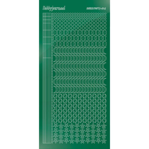 Hobbydots sticker – Mirror Green