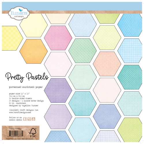 Scrap set – Pretty Pastels  C014 12×12′  – Elizabeth Craft