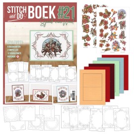 Stitch and Do Book nr. 21 – Christmas Feathers – Sjaak van Went
