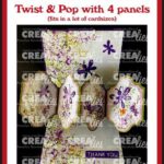 Crealies Cardzz Twist & pop up - Panelen A