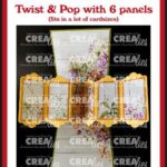 Crealies Cardzz Twist & pop up - Panelen B