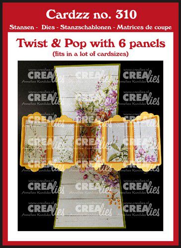 Crealies Cardzz Twist & pop up – Panelen B