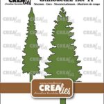 Crealies Silhouetzz no. 11 - Bomen A