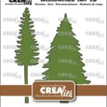 Crealies Silhouetzz no. 12 - Bomen B